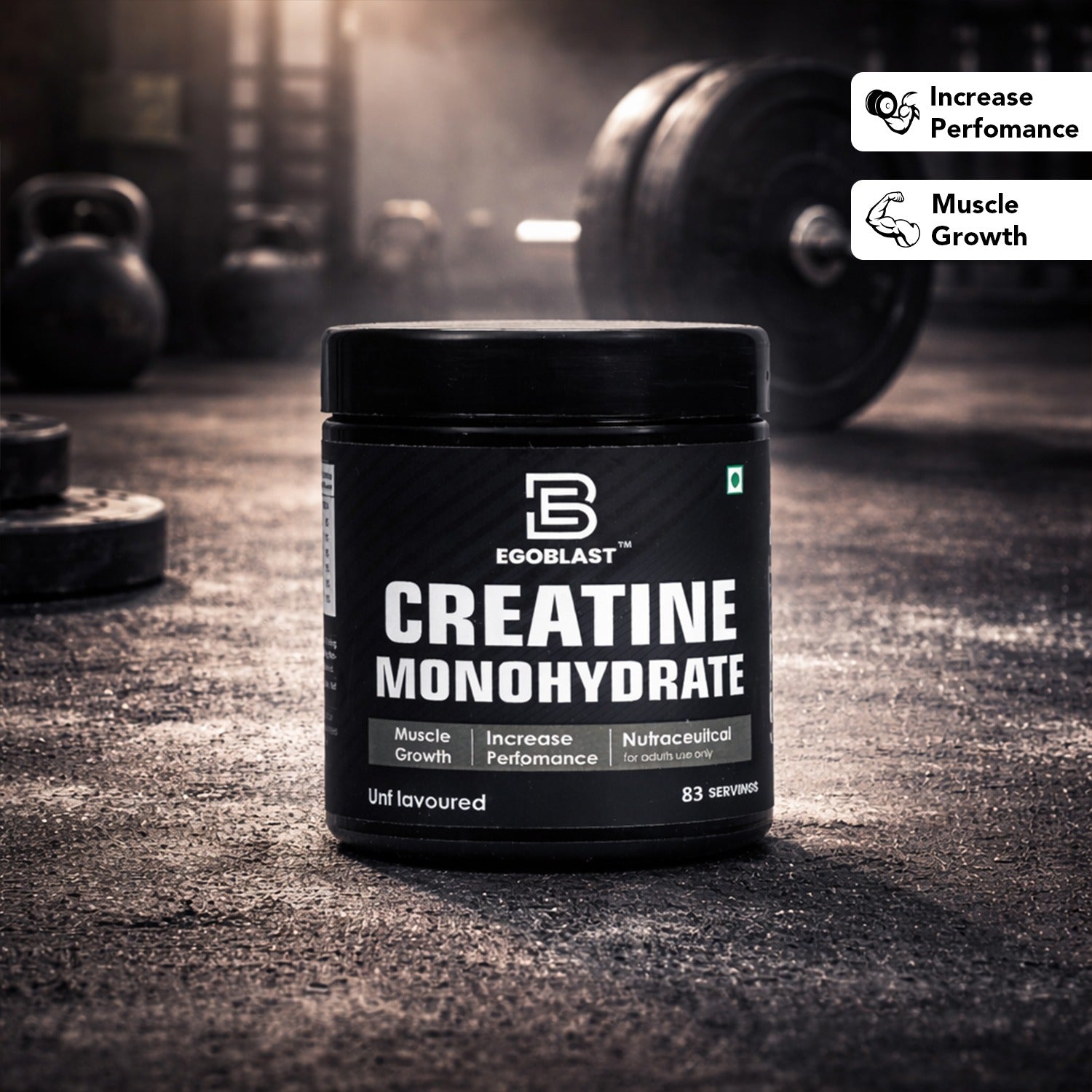 Creatine Monohydrate | Unflavored 250gm